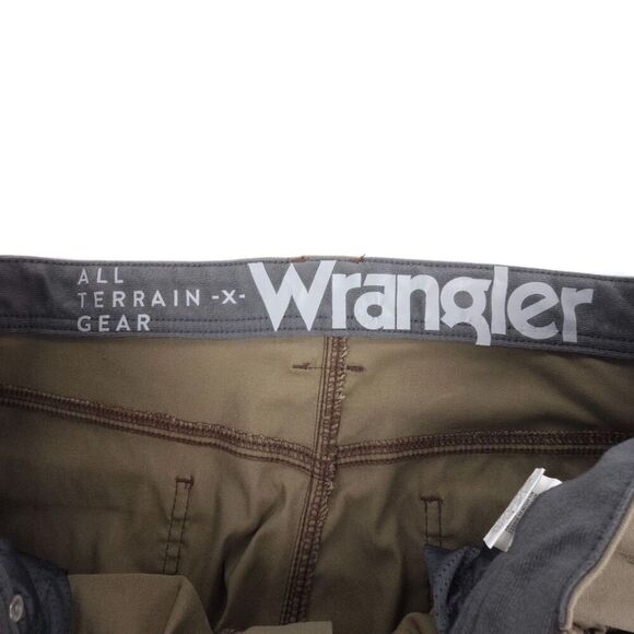 NEW Wrangler ATG Straight Leg Side Zip Utility Pants Mens 40x30 Gorpcore Khaki - Picture 7 of 7